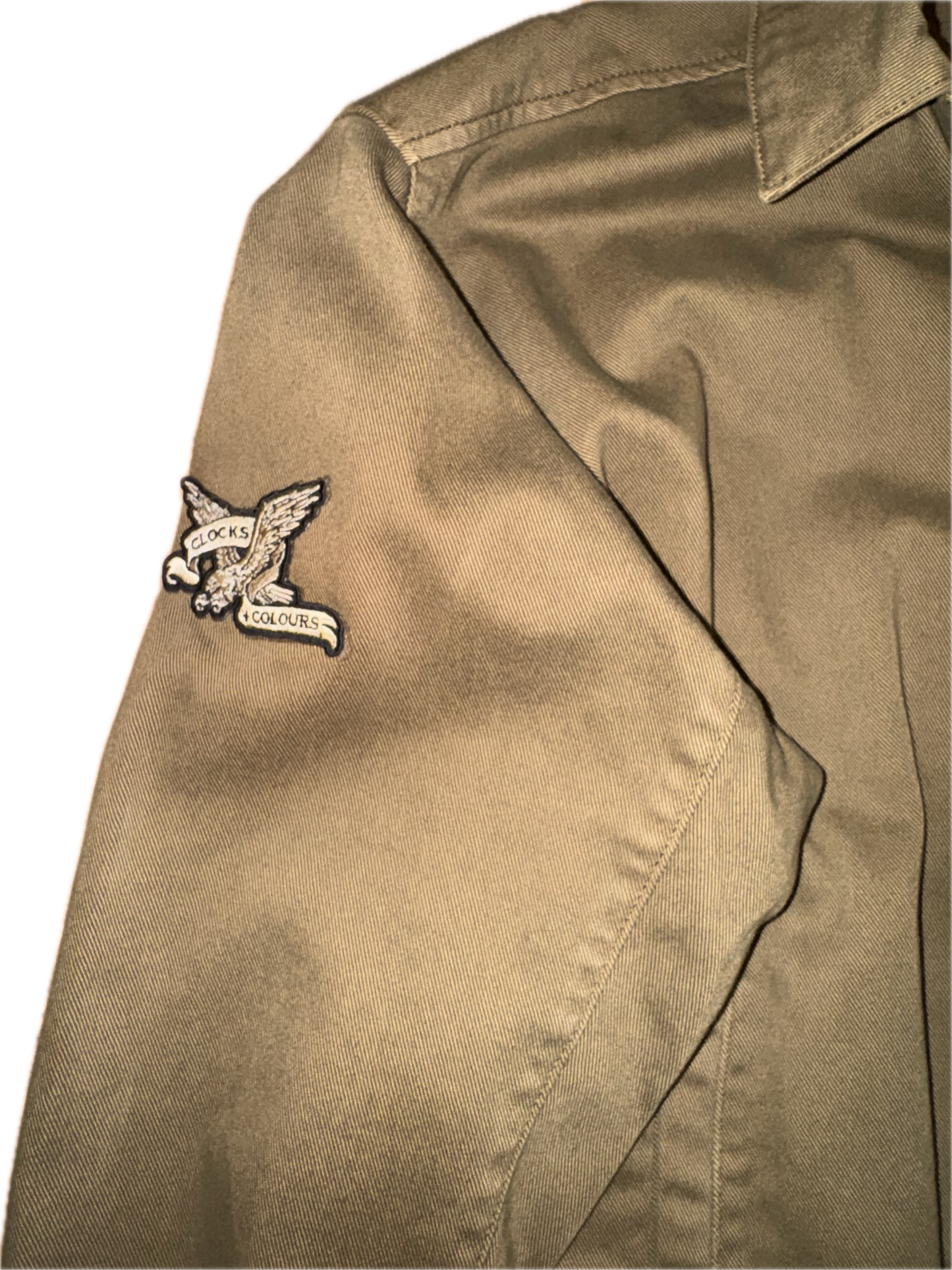 Only & Sons x Clocks & Colours Custom embroidery stitch Jacket