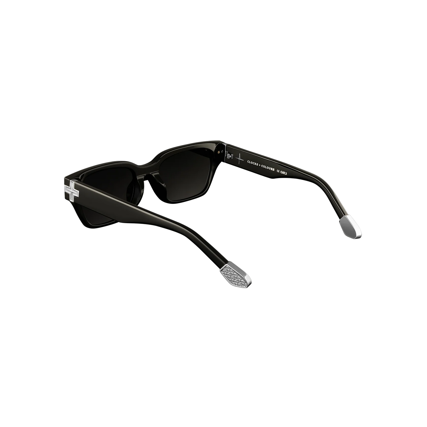 C+C Deluxe X Black Glasses