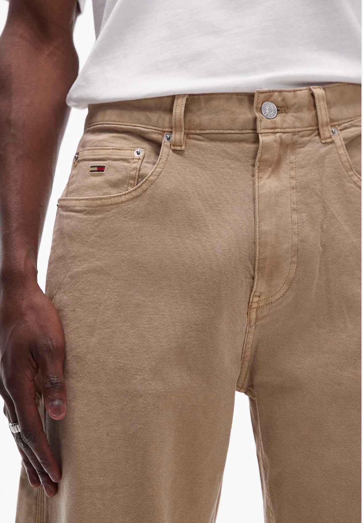 Tommy Jeans Carpenter trousers in Beige