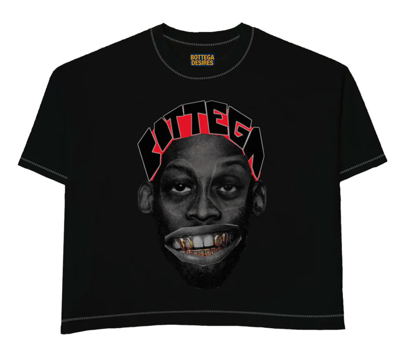 Bottega Desires Dennis Rodman T-shirt in Black