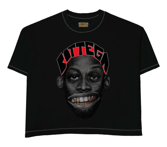Bottega Desires Dennis Rodman T-shirt in Black