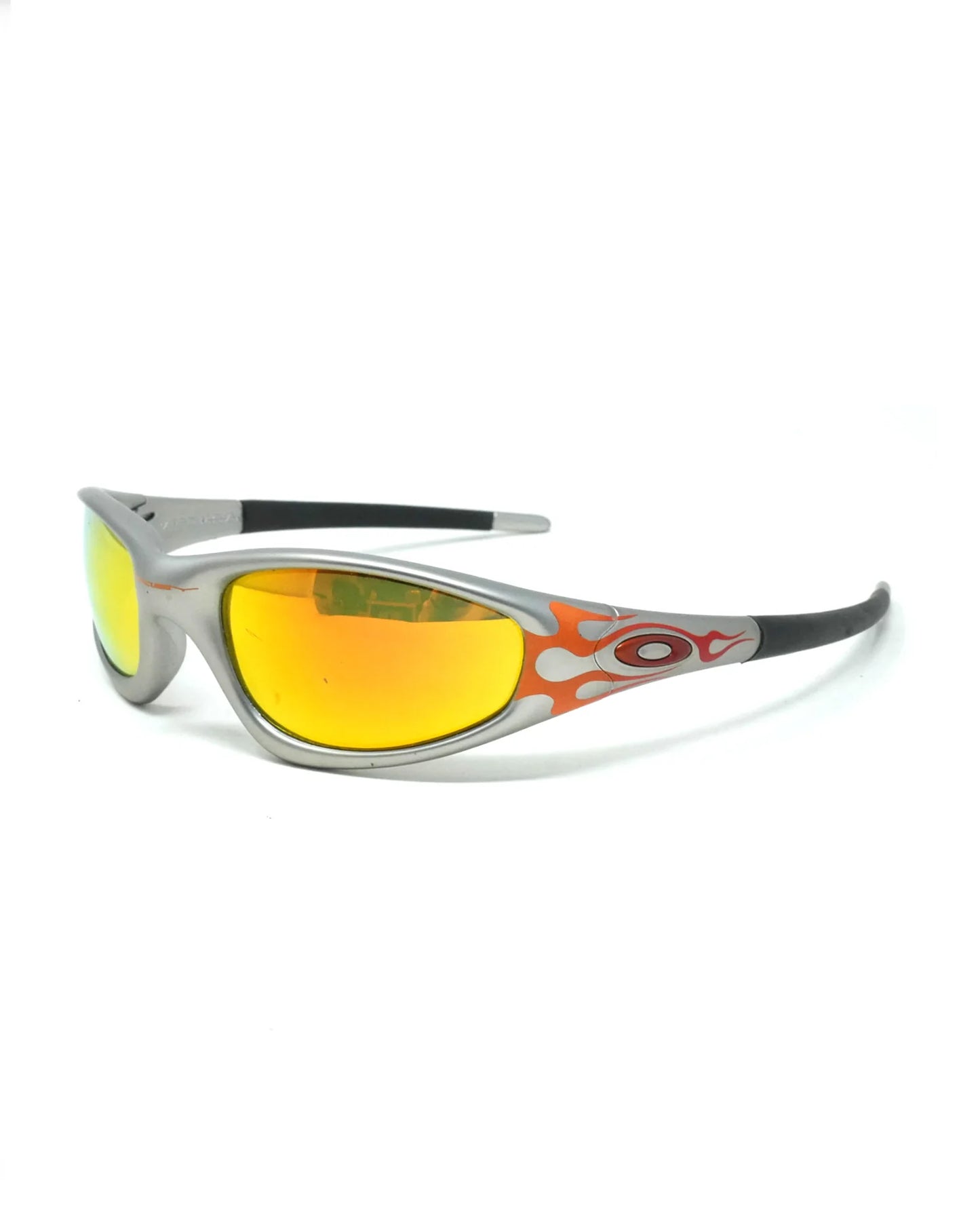 Vintage Oakley Straight jacket Orange Flame Glasses (Discontinued)