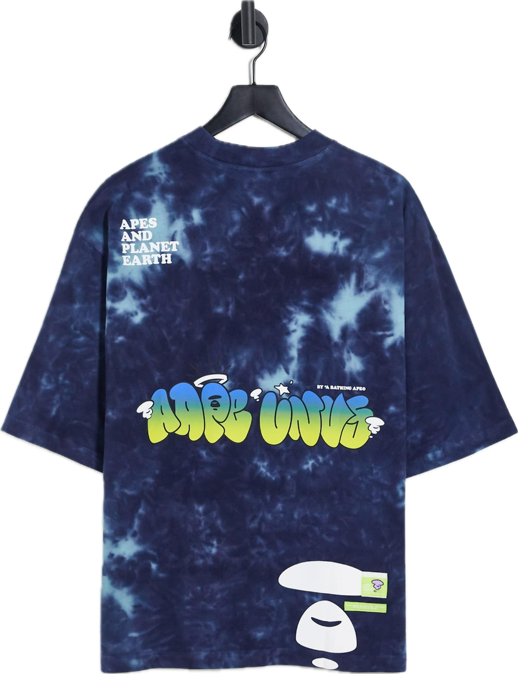 AAPE by A* Bathing Ape tie-dye with bubble print