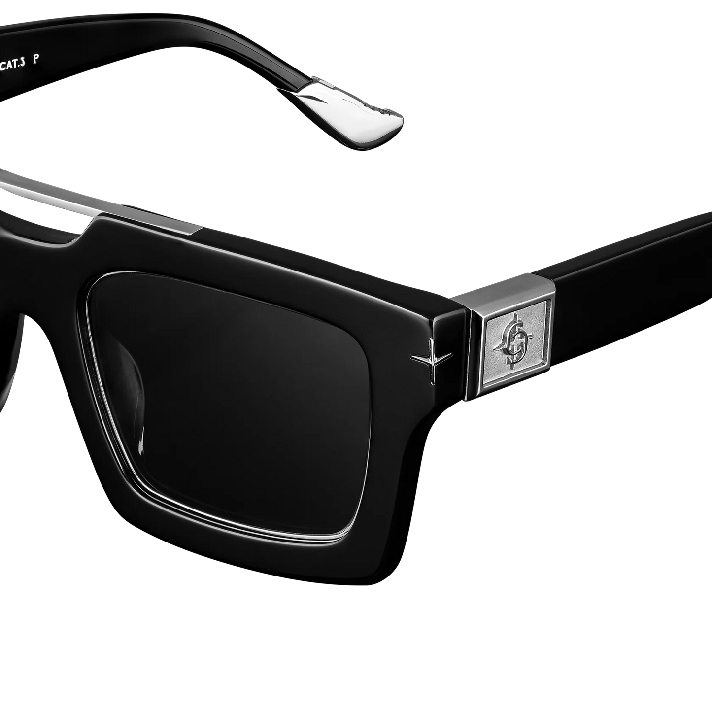 Clocks + Colours Impact Glasses in Black