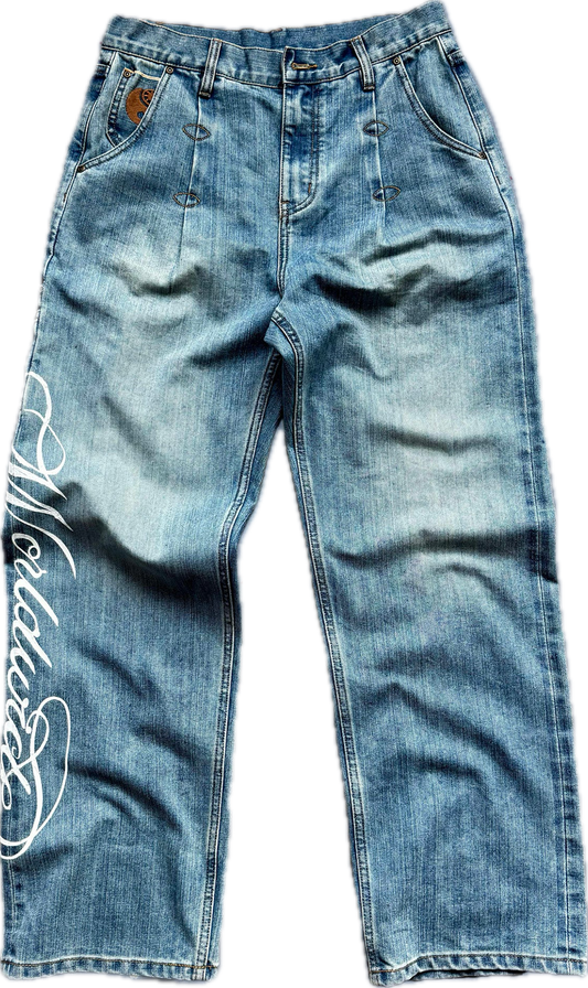 SNS Script Denim work pants