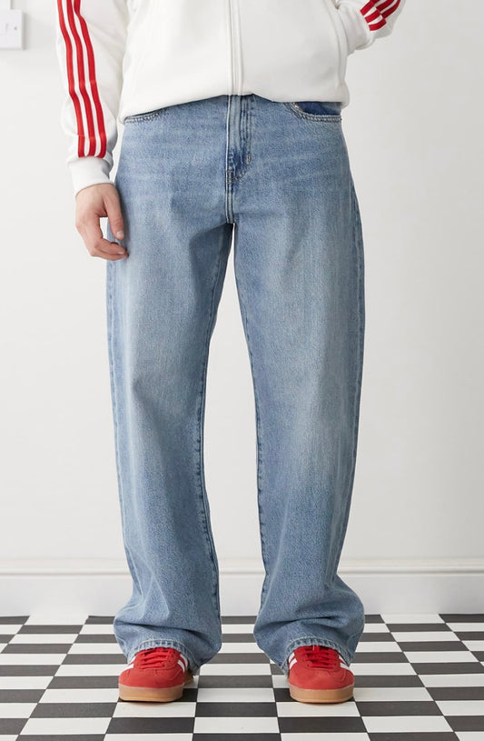 Pacsun Wide Leg washed jeans in Indigo