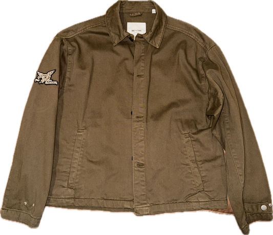 Only & Sons x Clocks & Colours Custom embroidery stitch Jacket