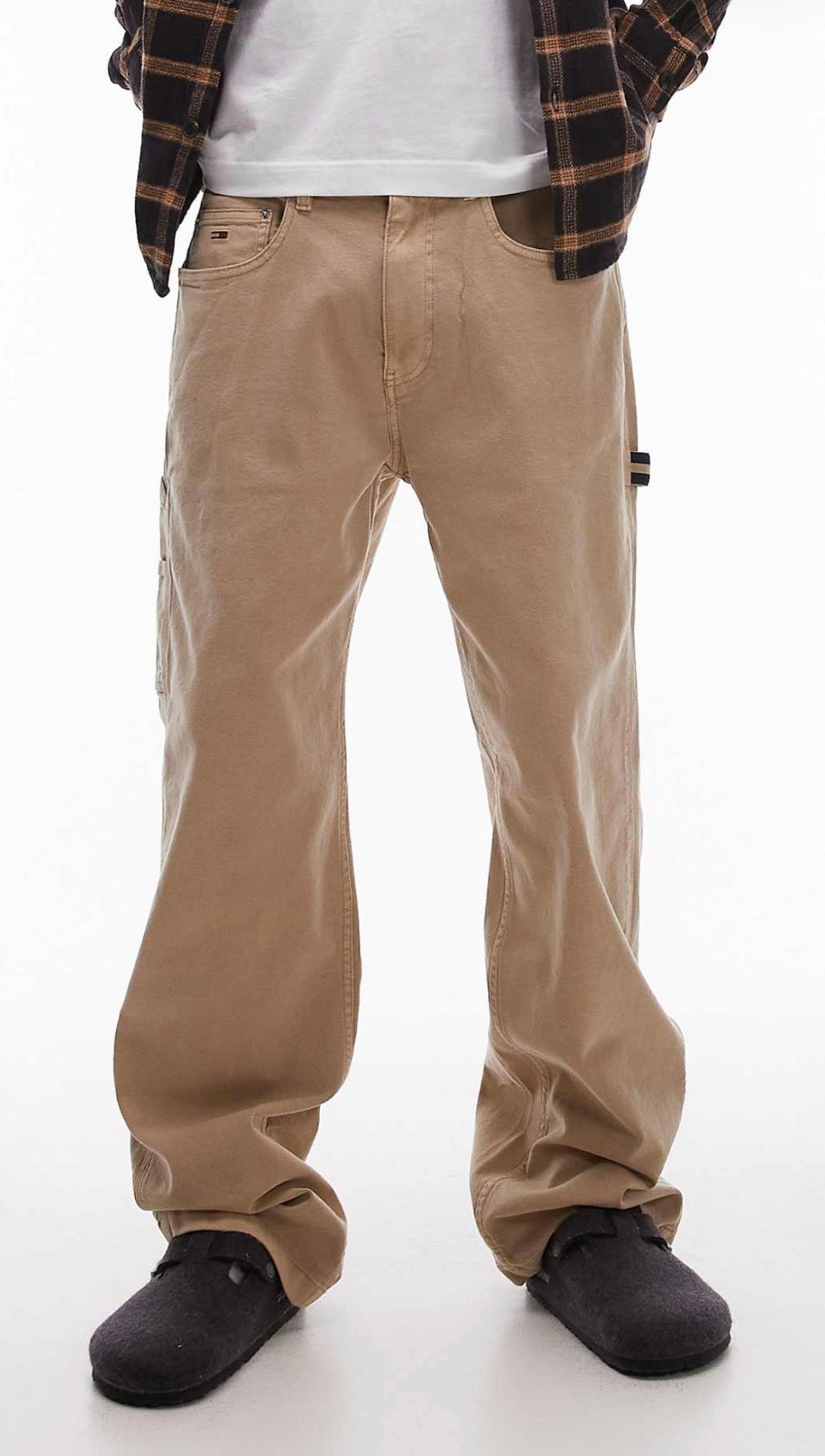 Tommy Jeans Carpenter trousers in Beige