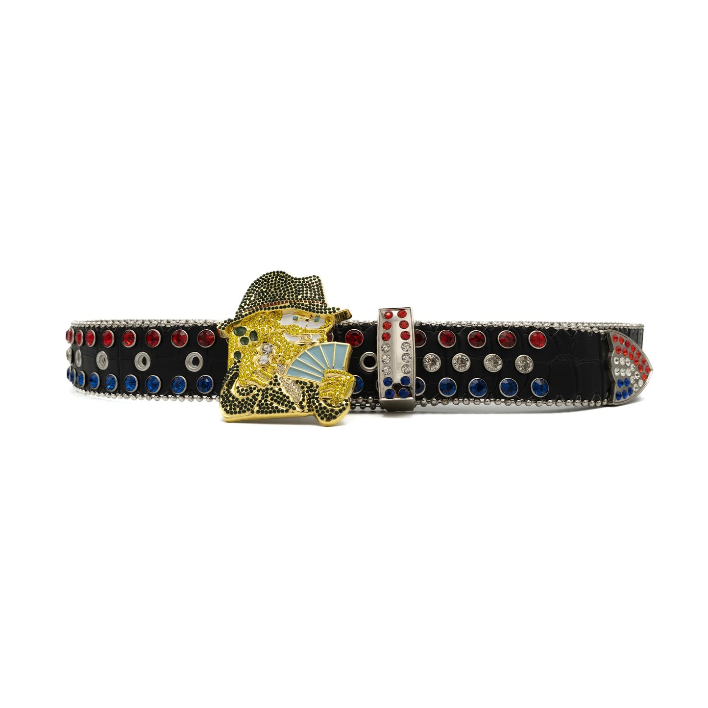 BB SpongeBob Belt In Black Croc