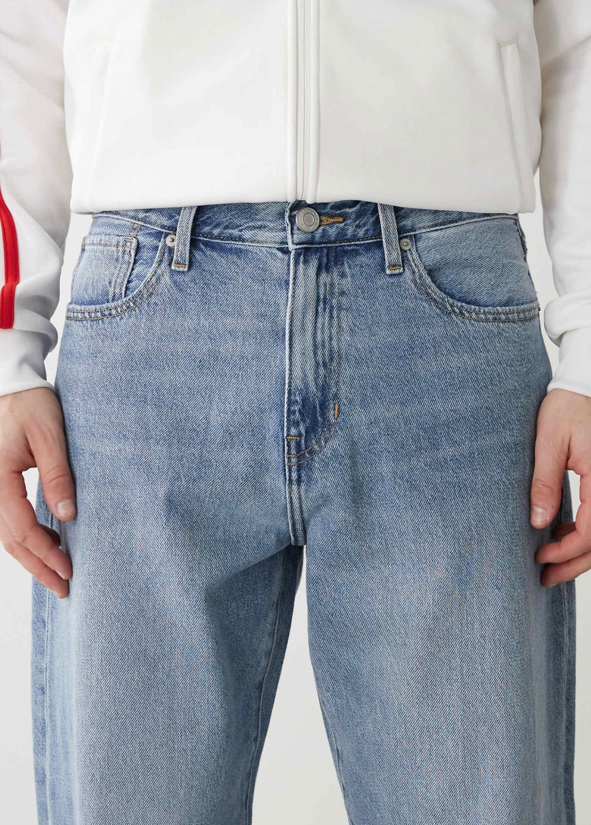 Pacsun Wide Leg washed jeans in Indigo