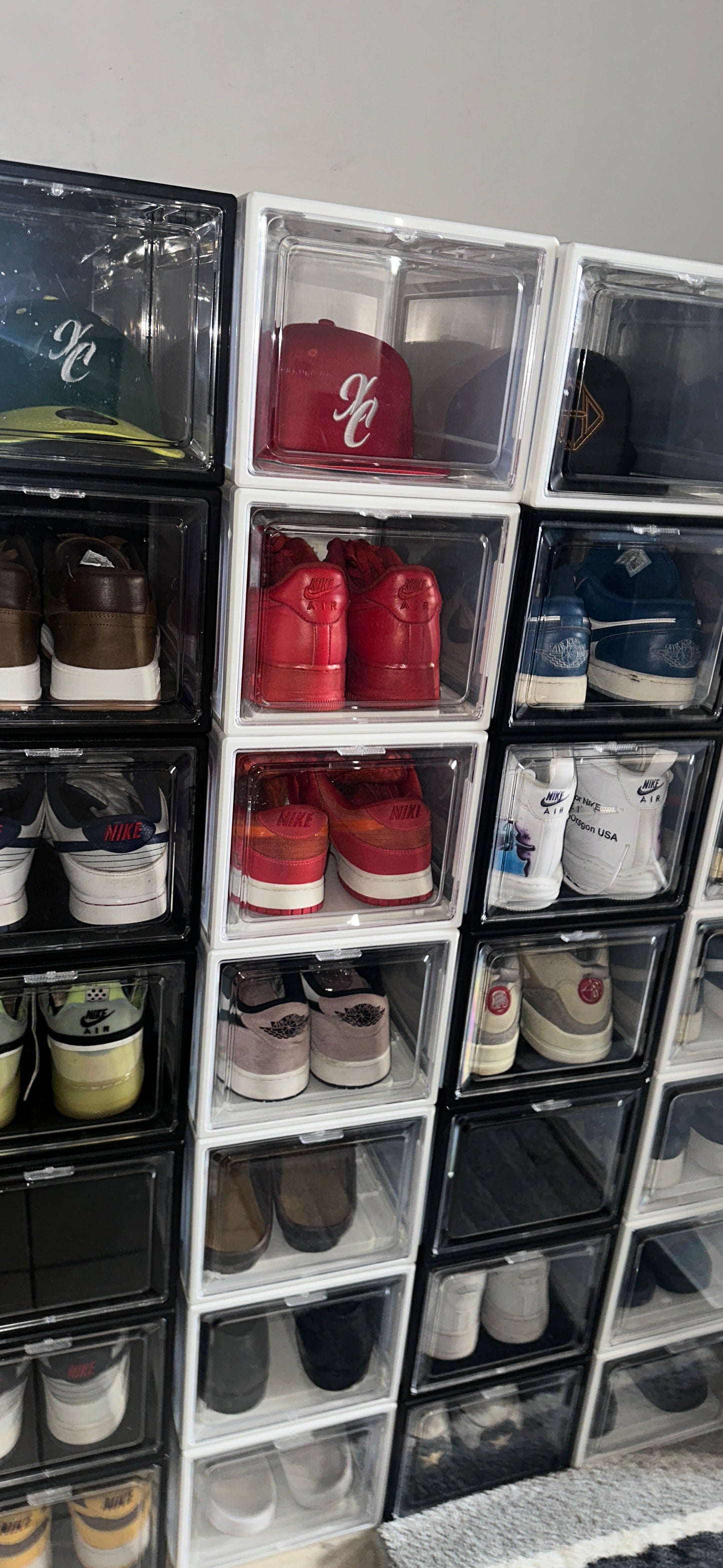 ACRYLIC SHOE BOXES