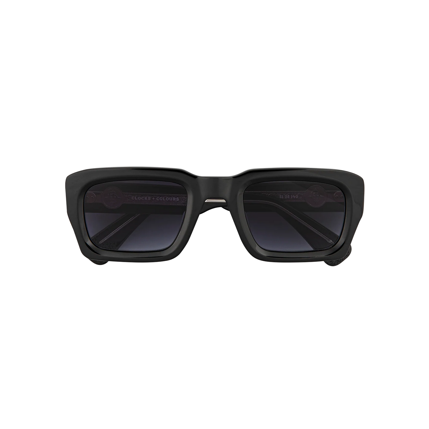 Clocks + Colours Stealth Sunglasses in Black