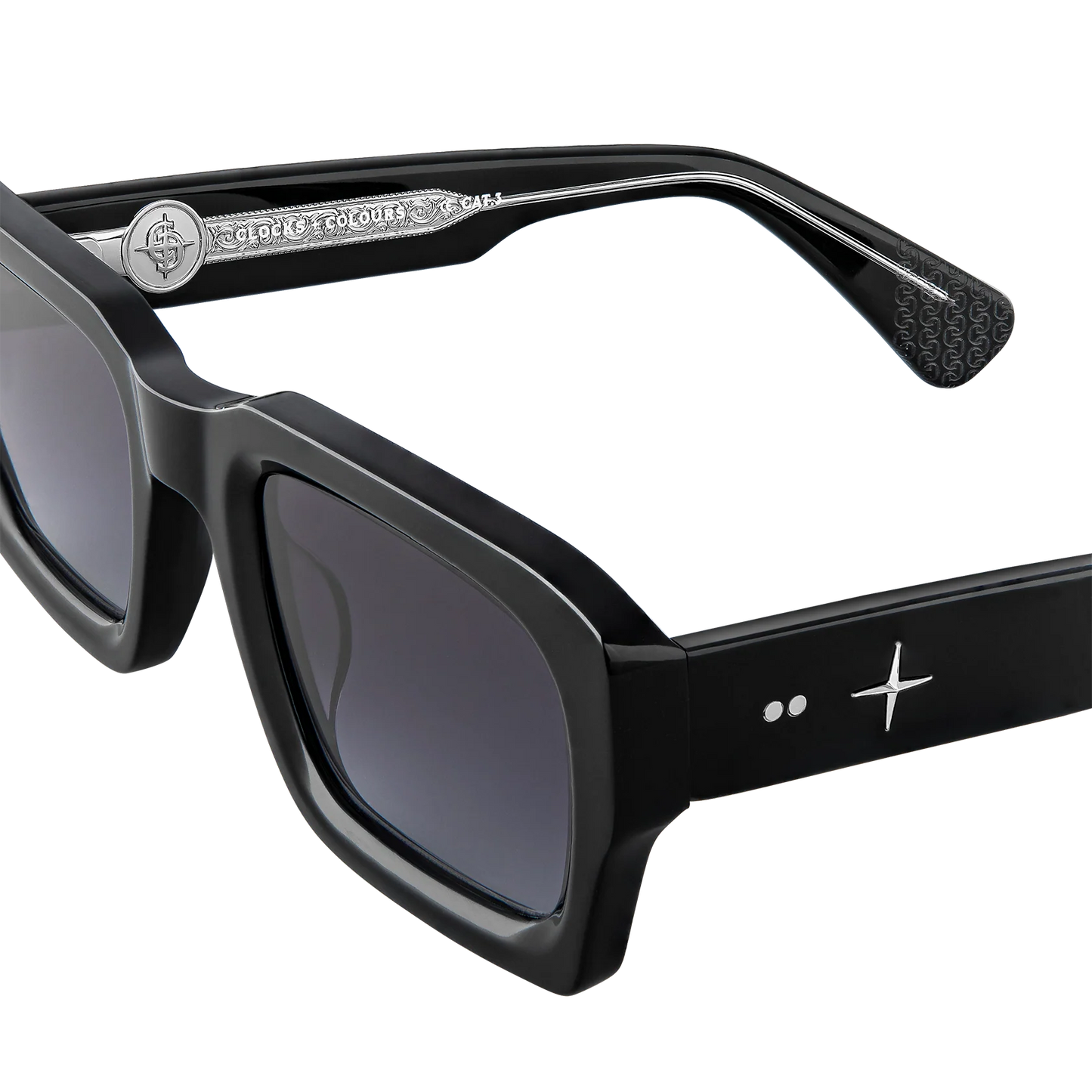 Clocks + Colours Stealth Sunglasses in Black