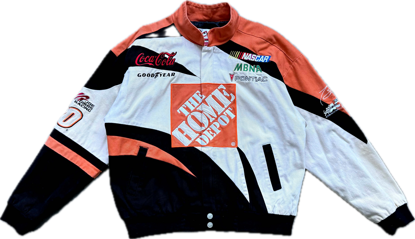 Vintage Home Depot NASCAR Race Jacket