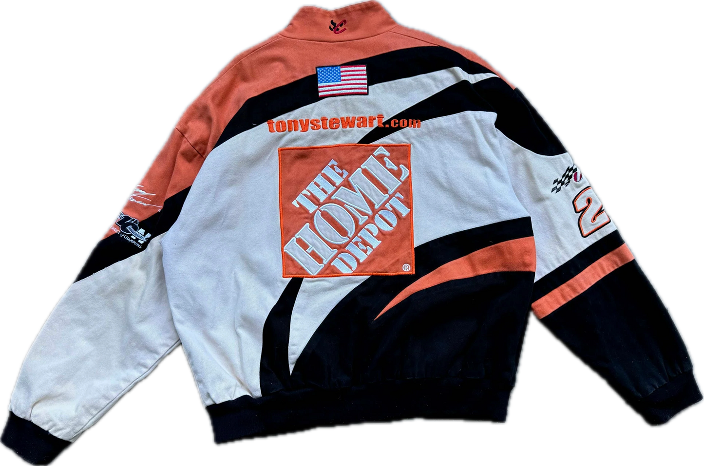 Vintage Home Depot NASCAR Race Jacket