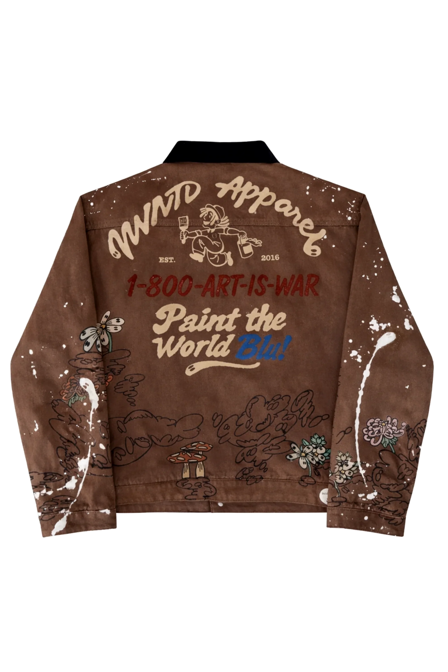 WNTD Ghost Paint Work Jacket